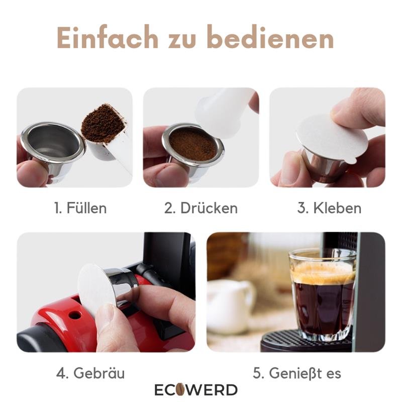 Ecowerd – Capsule de café réutilisable